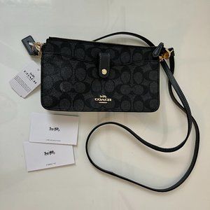 Grey Coach Purse Wristlet NWT